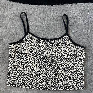 Cheetah print Tank Top